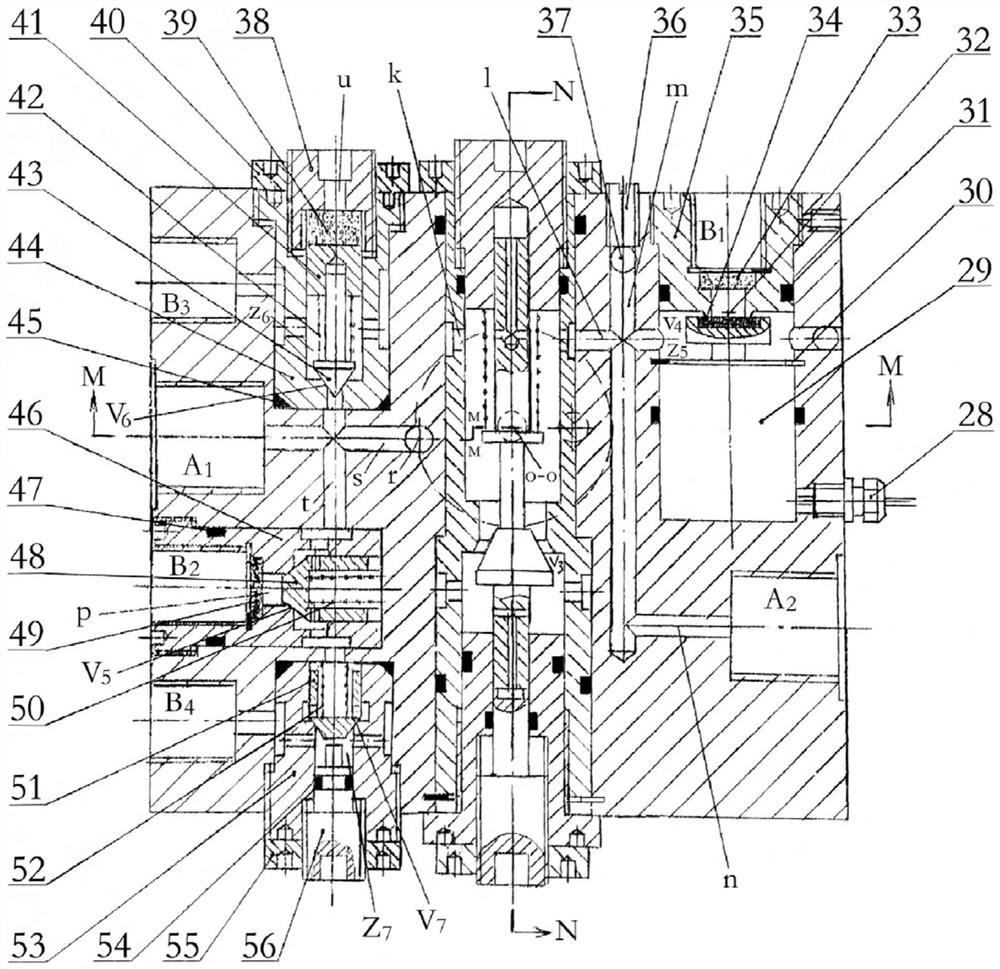 Ultrahigh pressure cylinder valve of hydrogen energy vehicle