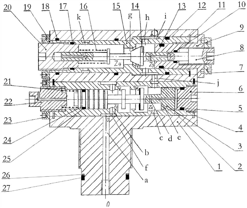 Ultrahigh pressure cylinder valve of hydrogen energy vehicle