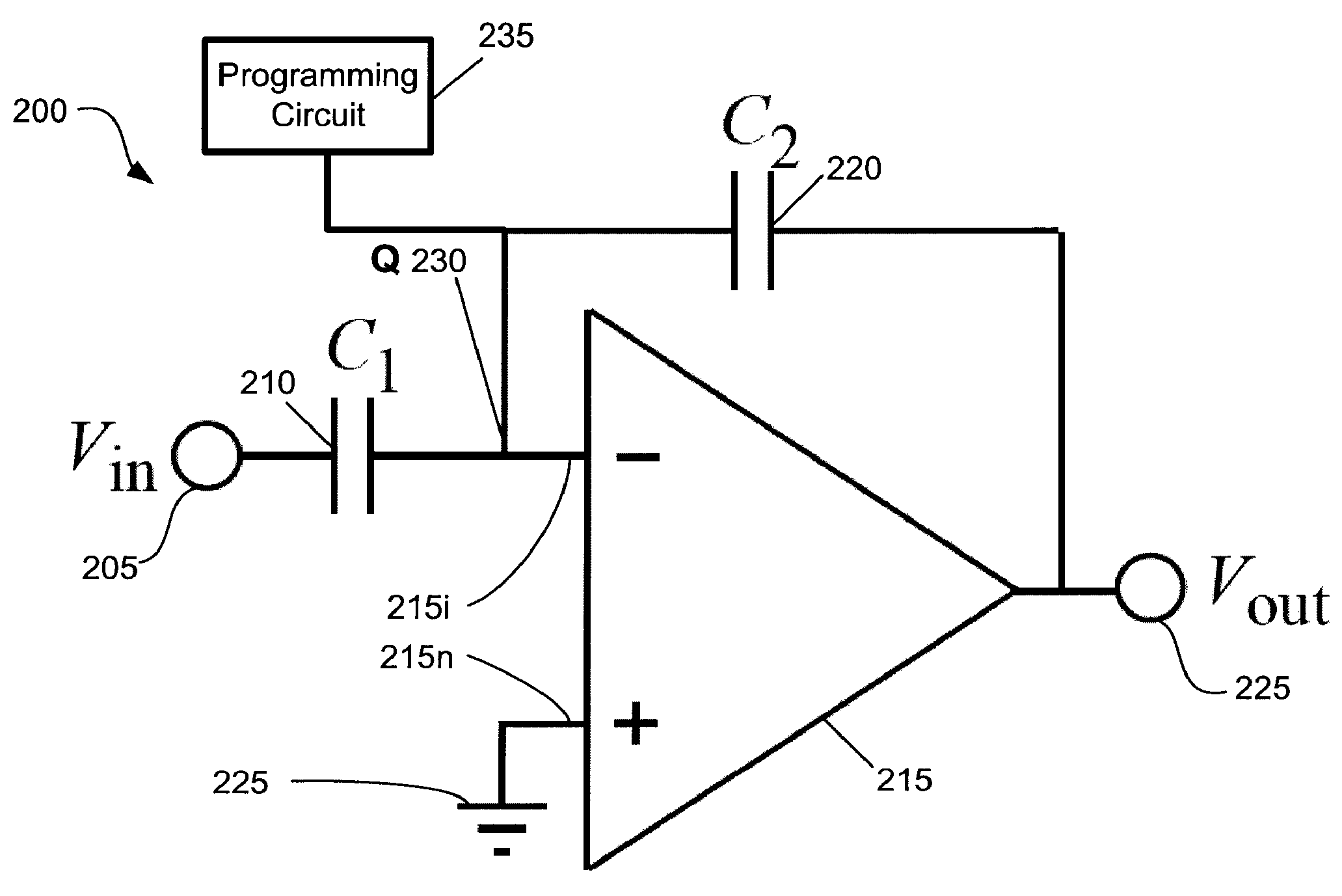 System and method for sensing capacitance change of a capacitive sensor