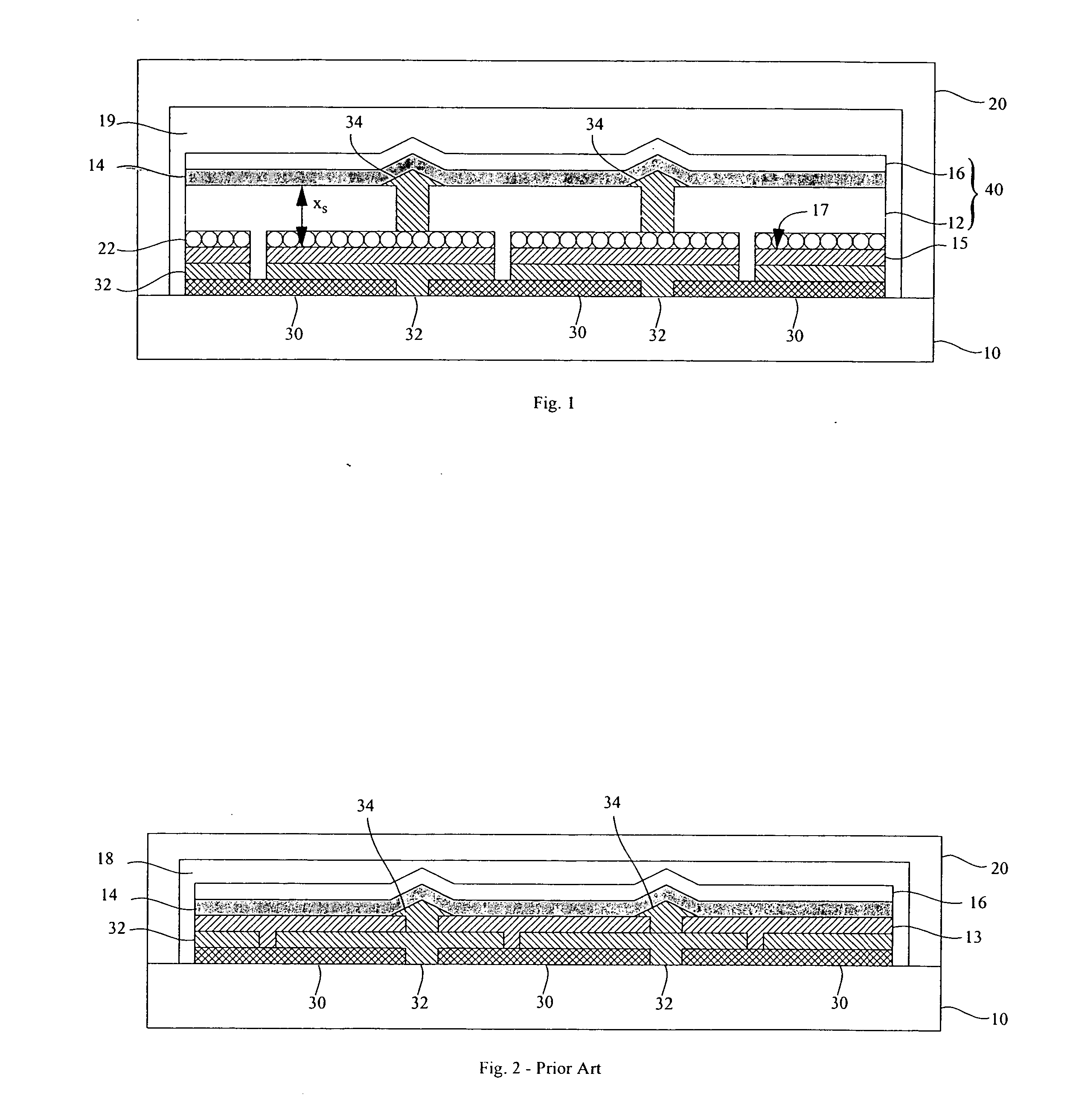 OLED device having improved light output