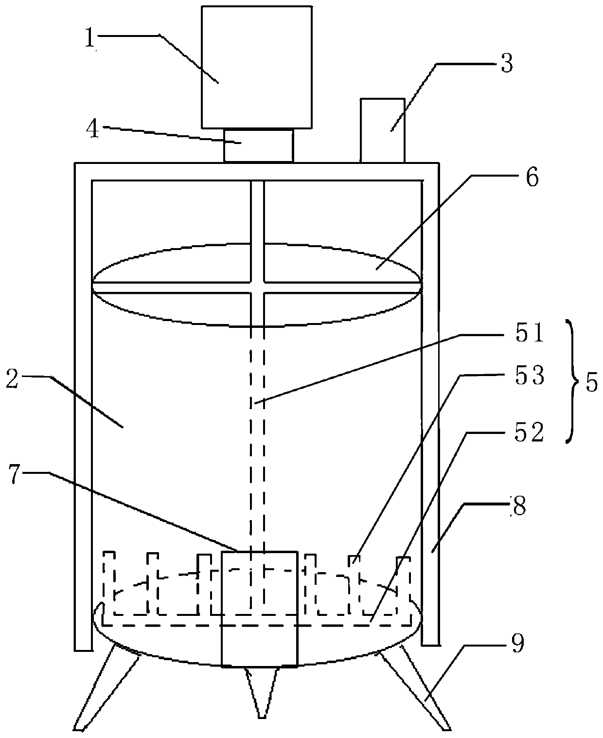 Sulfuric acid delinting machine