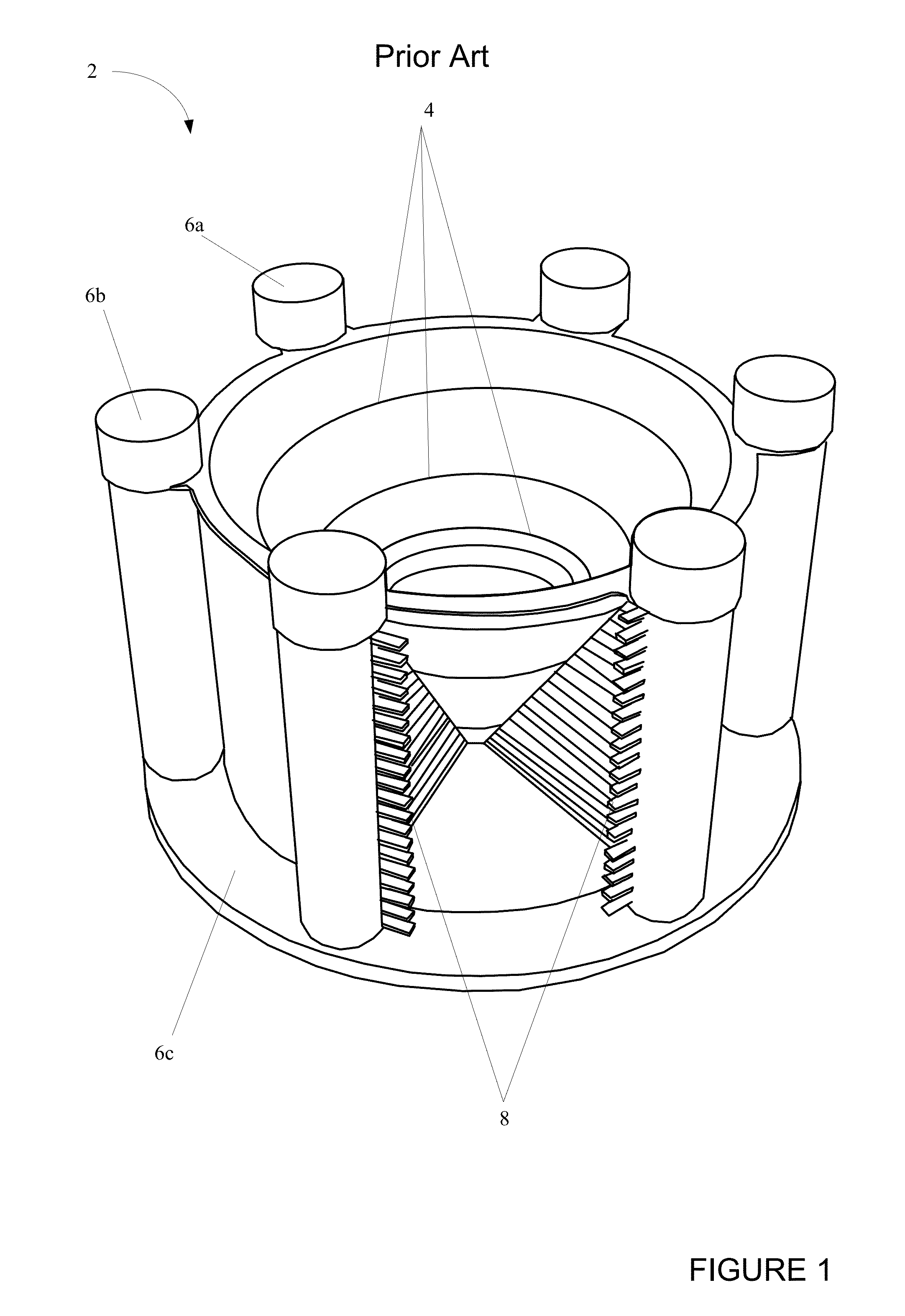 Planar ion funnel