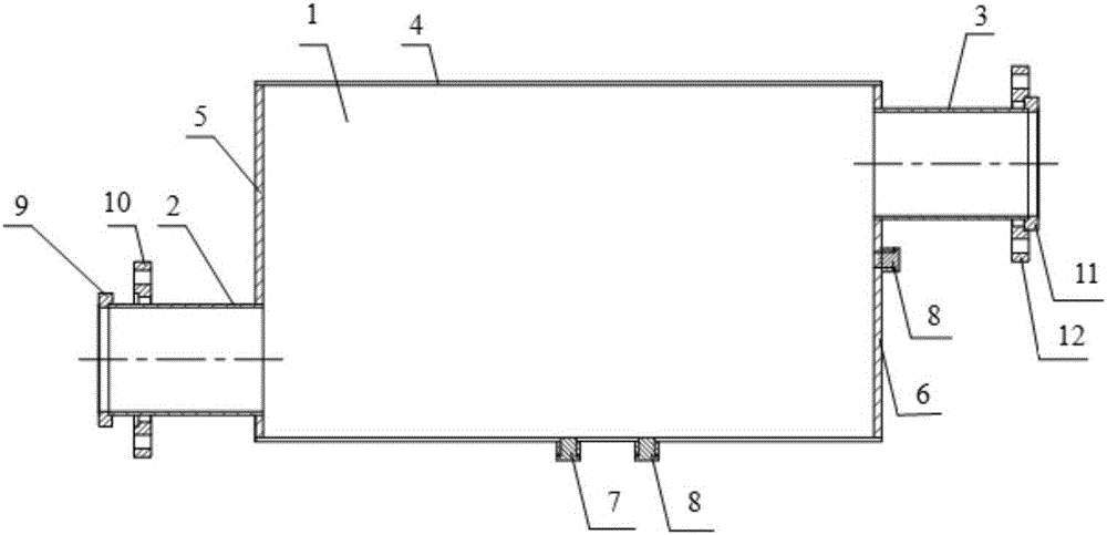 Pressure and flow stabilizing device of pipeline gas