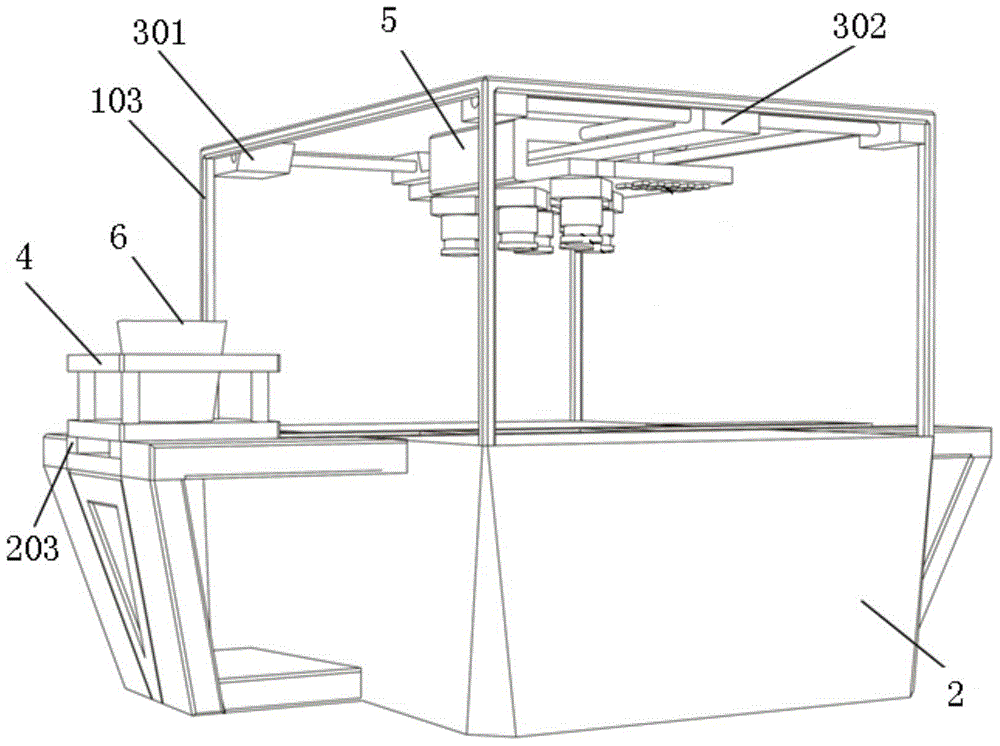 High-throughput plant phenotype analysis device and method based on optical imaging technique