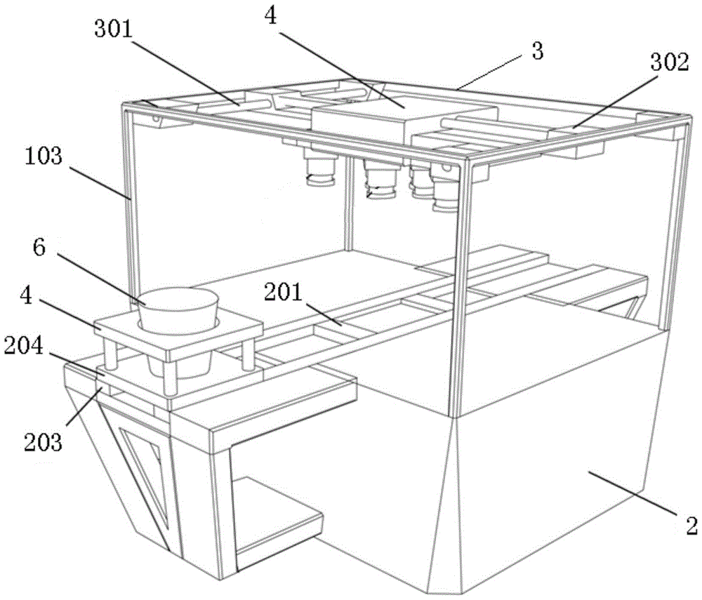 High-throughput plant phenotype analysis device and method based on optical imaging technique