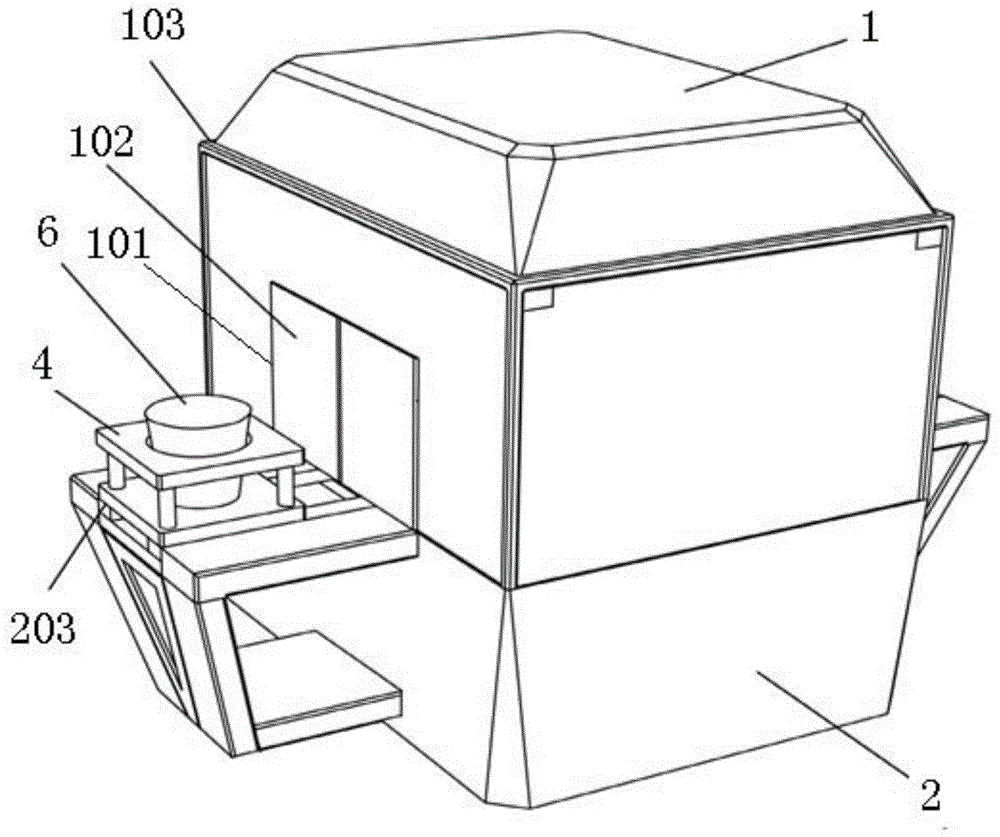 High-throughput plant phenotype analysis device and method based on optical imaging technique