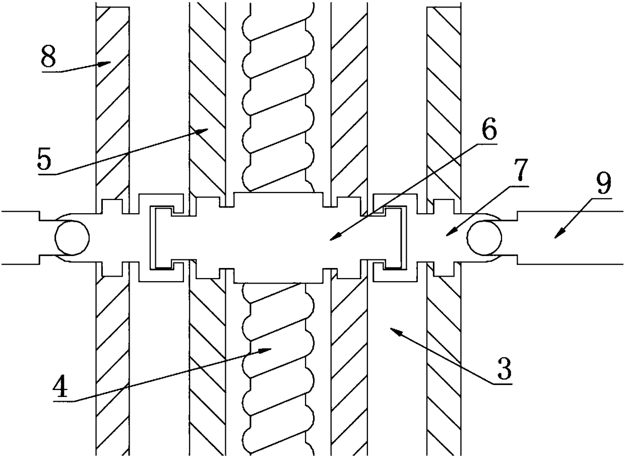 Municipal road traffic marking line spraying device