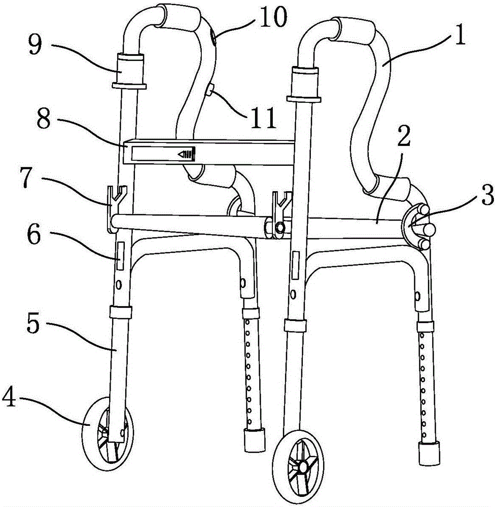 Multifunctional walking aid