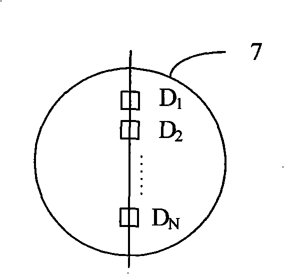 Multi-grating programmable full color spectrometer and monitoring method facing to foodstuff safety monitoring