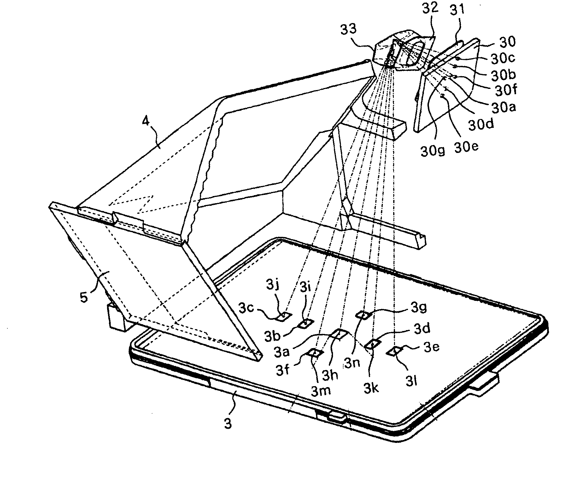 Viewfinder display apparatus