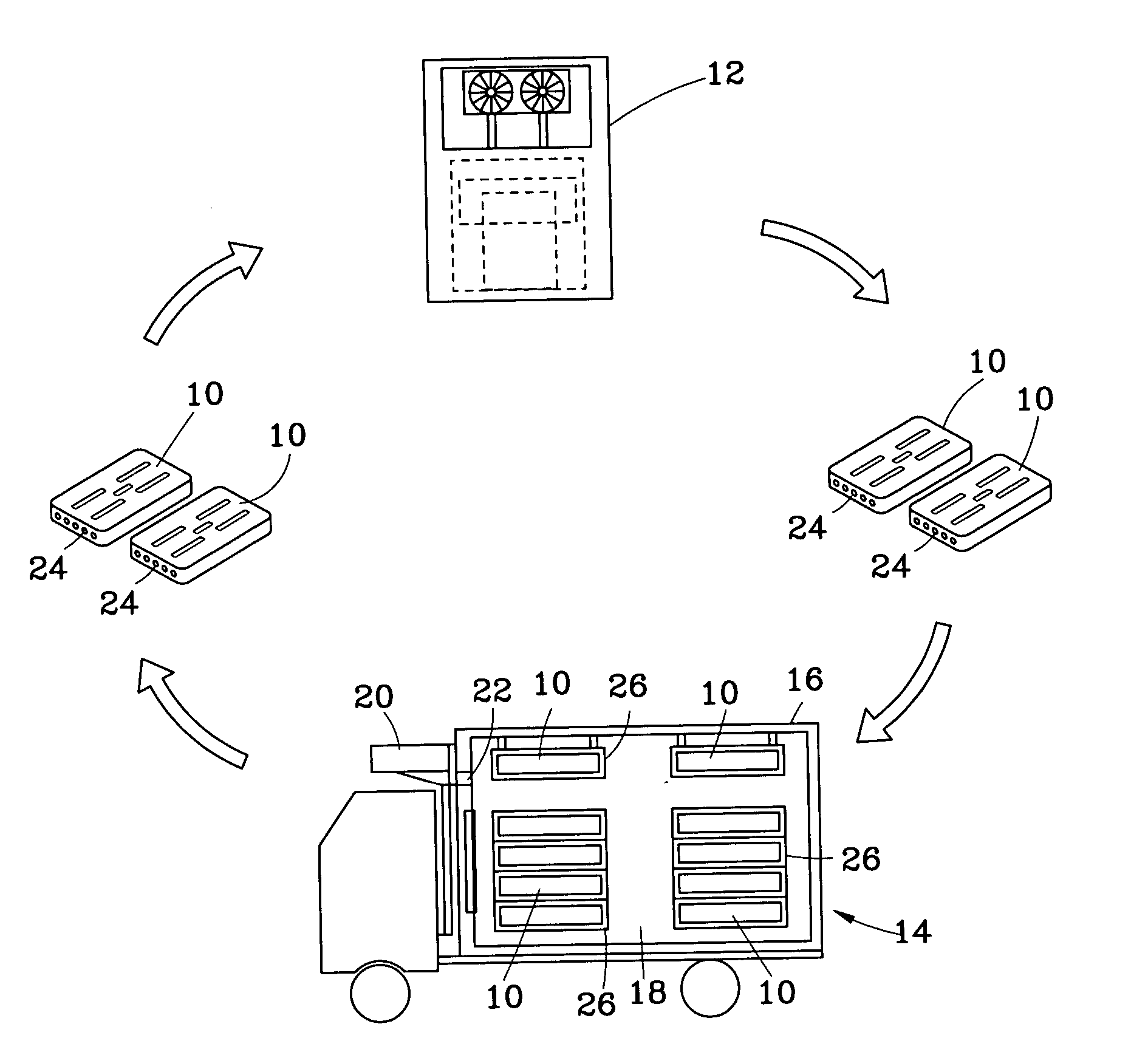 Low-temperature delivery vehicle and method of enhancing freezing capacity thereof