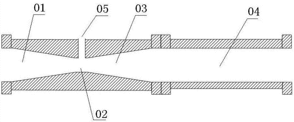 A hydration reactor and a method for separating methane in air-mixed coalbed methane using the reactor