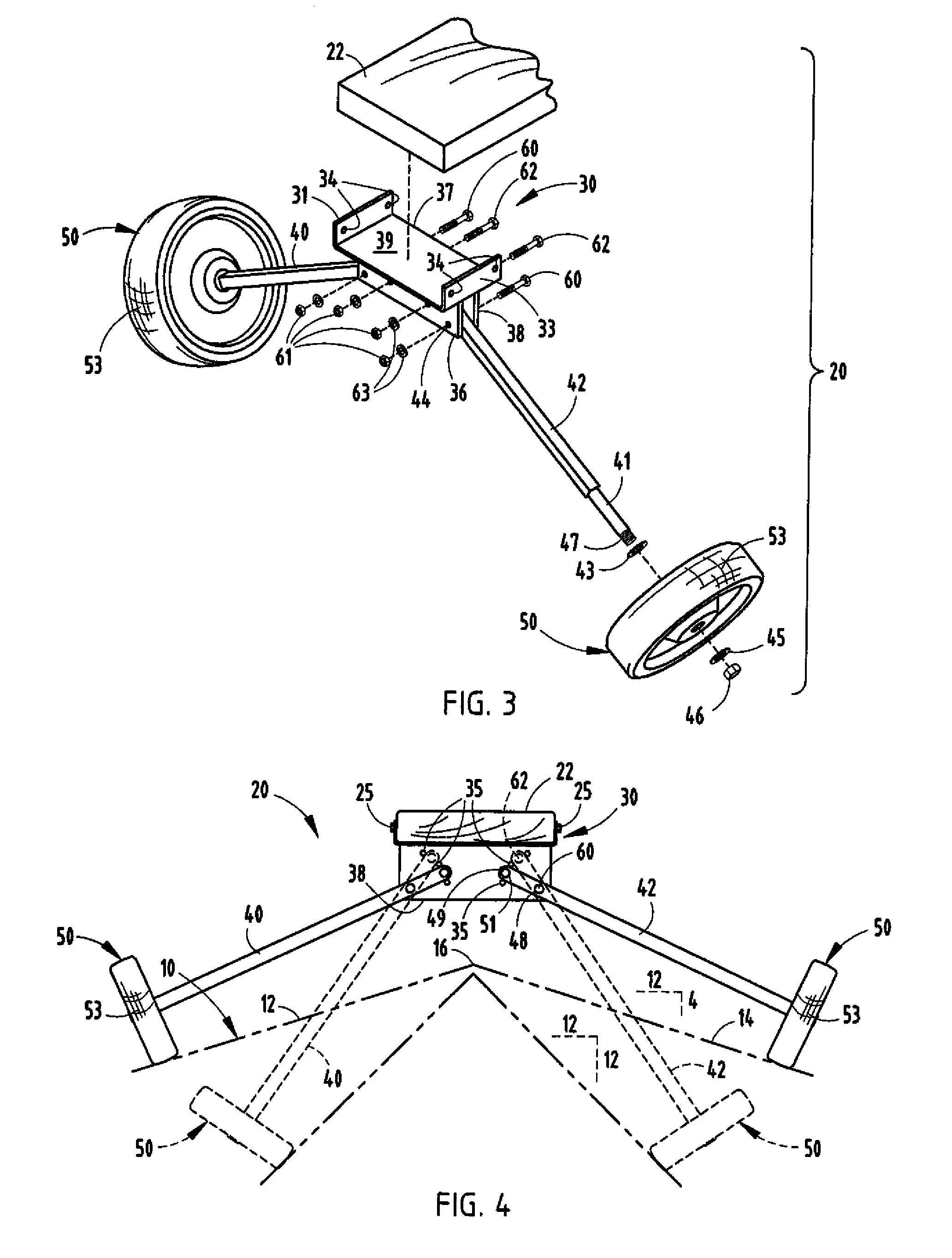 Roofing cart