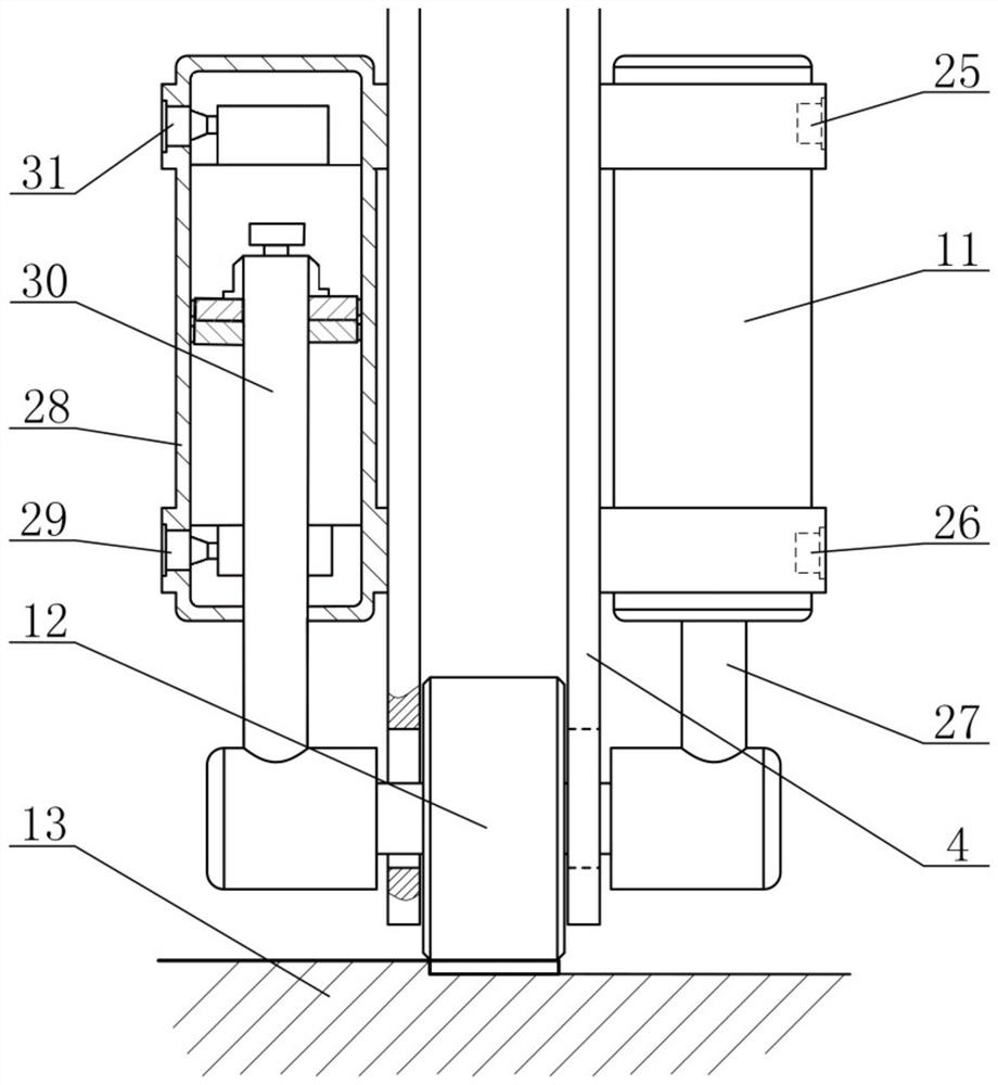 Thermoplastic composite material automatic laying device and method