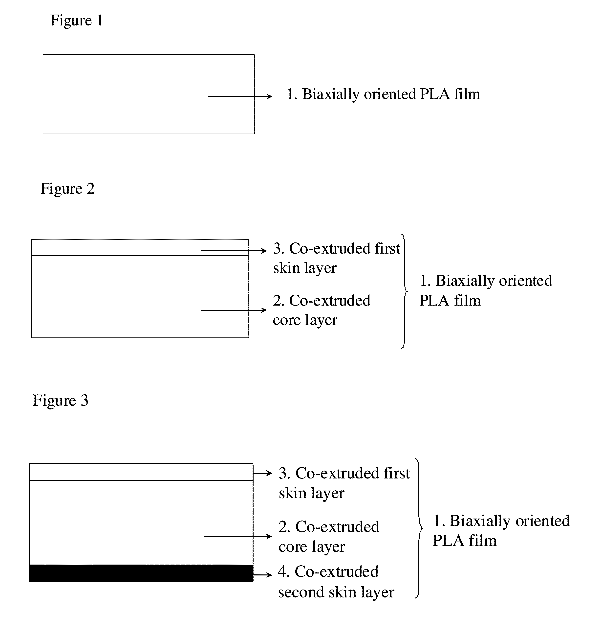 Biaxially oriented polylactic acid film with reduced noise level