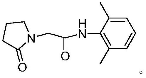 Preparation method of drug nefiracetam for treating Alzheimer's disease