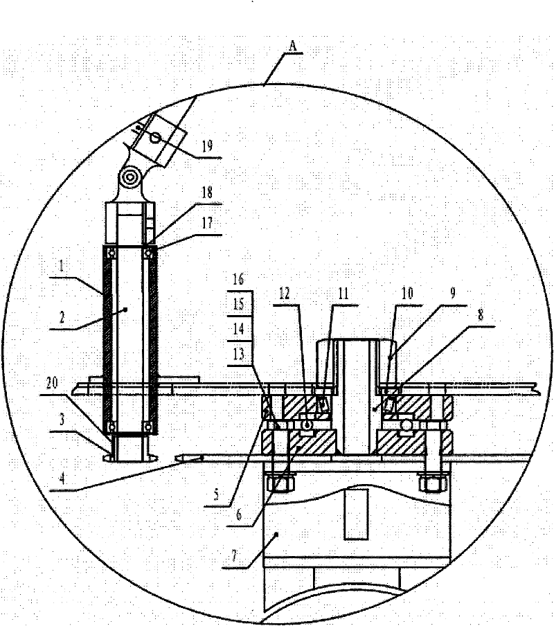 Steering mechanism of power car