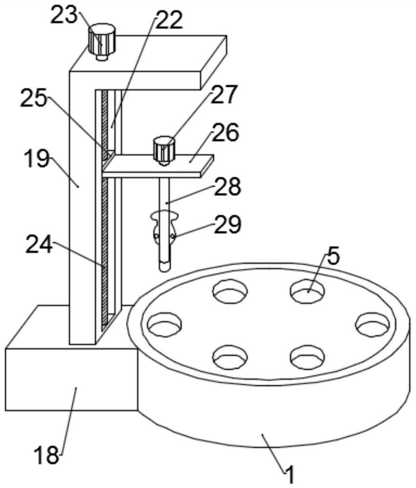 Homogenizing device for medical examination