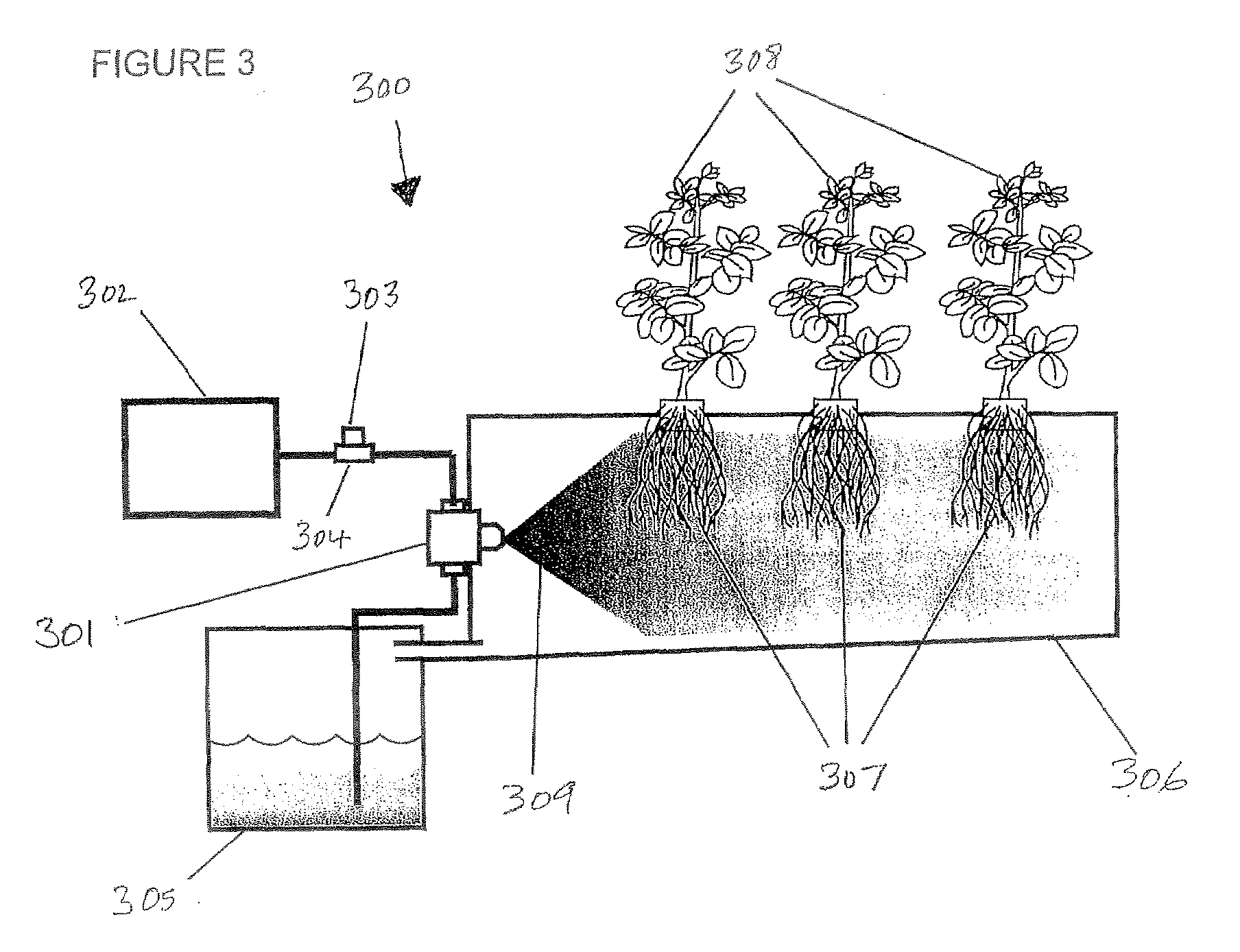 Aeroponic atomizer for horticulture