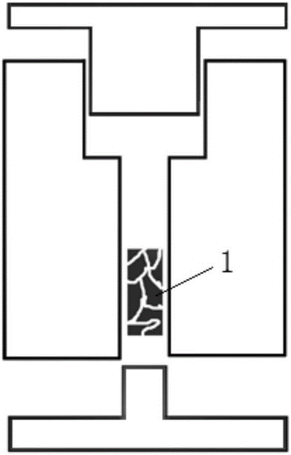 Degradable self-locking cervical vertebra fusion cage and preparation method thereof