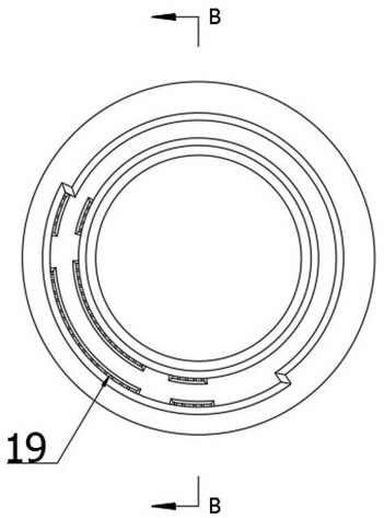 Automatic press-in device for flat wire hairpin coil and stator iron core