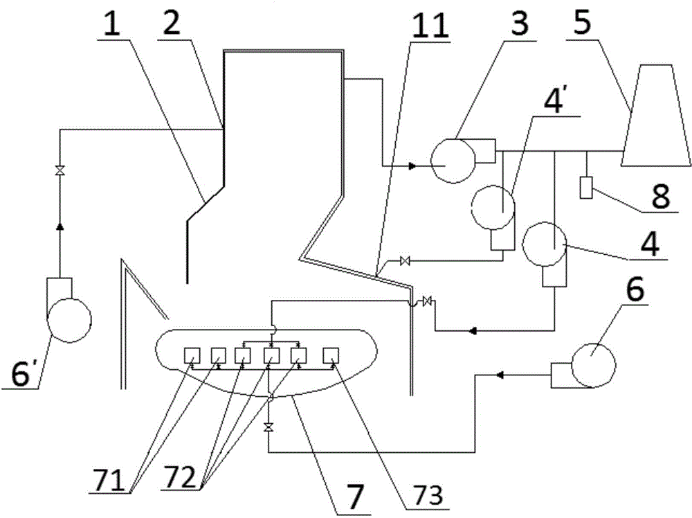 Chain-grate boiler and burning method