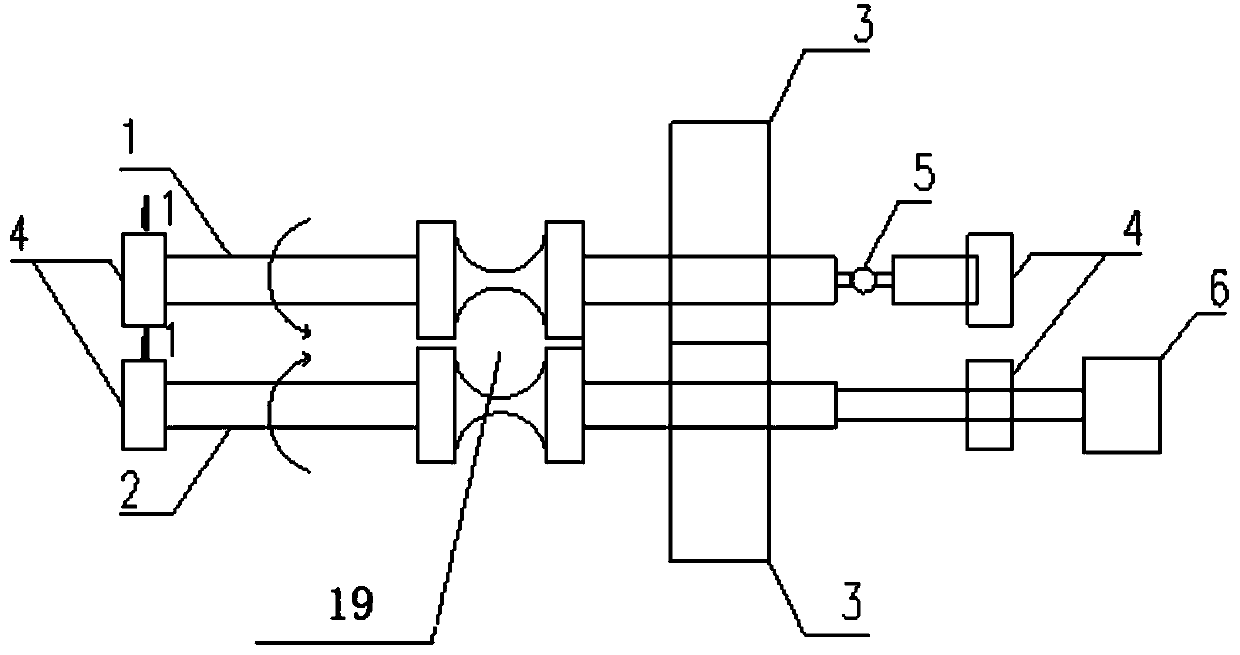 Pre-stressed prefabricated fabricated structure and penetrating and delivering steel strand composite device