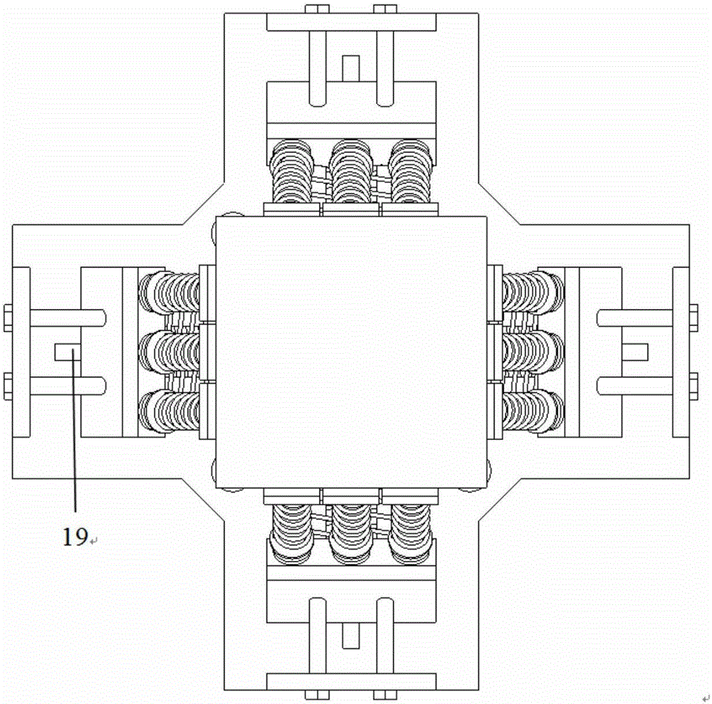 Three-directional shock-isolating device with torsion-resistant and pulling-resistant functions