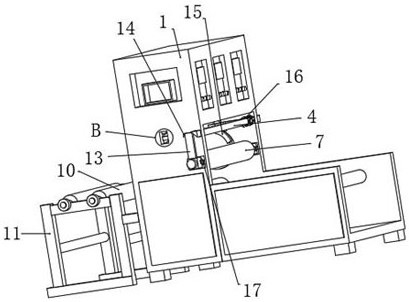 A 3D embossing device for diapers