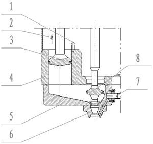 Novel sterile thick sauce and particle filling device and method