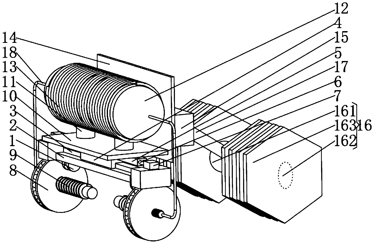 Firing type cleaning and maintaining equipment for railway track slag