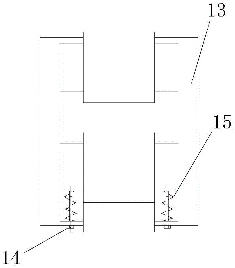 A high-pressure flat belt dehydration device