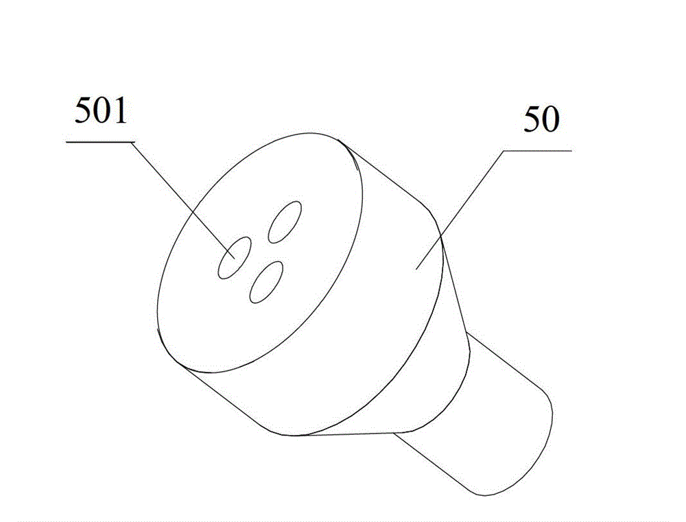 Refrigerant distributing device and parallel flow heat exchanger