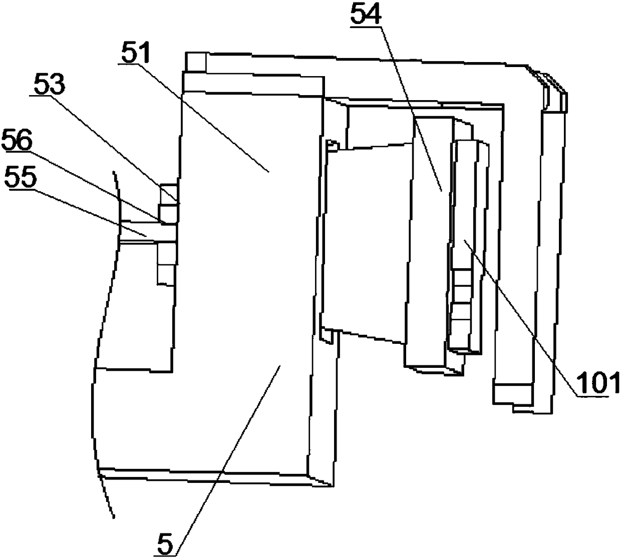 High-accuracy floating electromagnet tensile force testing device and method thereof