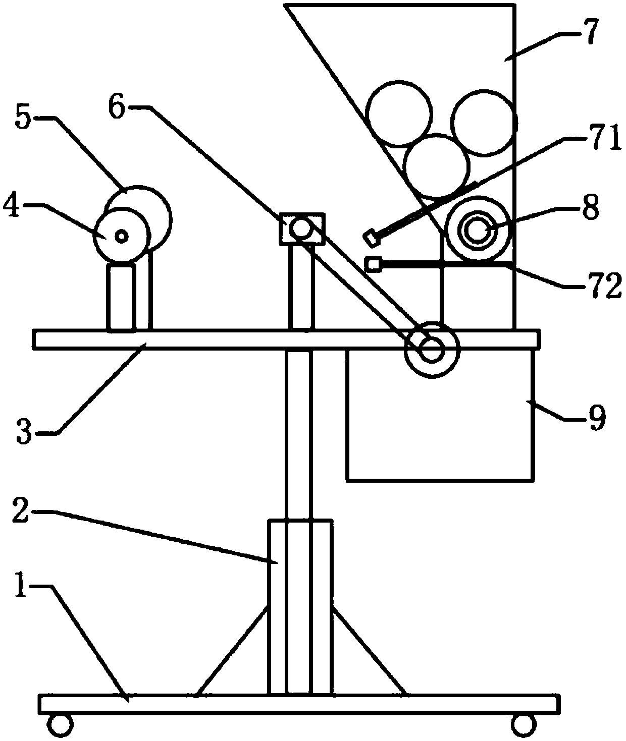 Multi-angle badminton serving machine and serving method