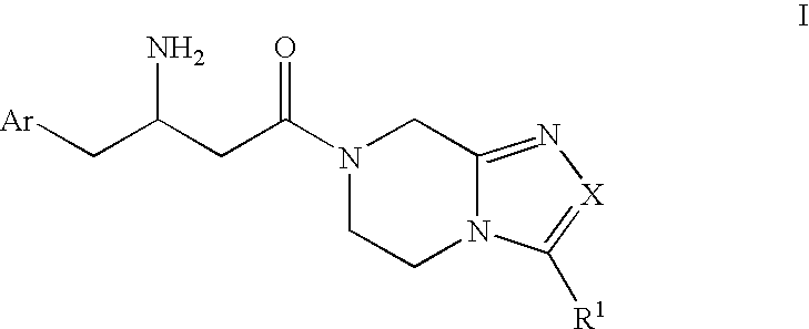 Beta-amino tetrahydroimidazo (1, 2-a) pyrazines and tetrahydrotrioazolo (4, 3-a) pyrazines as dipeptidyl peptidase inhibitors for the treatment or prevention of diabetes