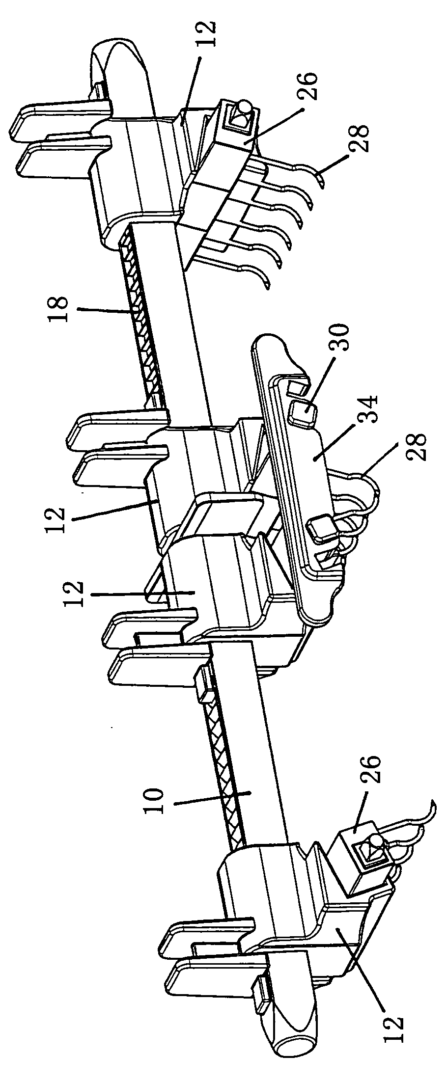 Instrument for stretching skin