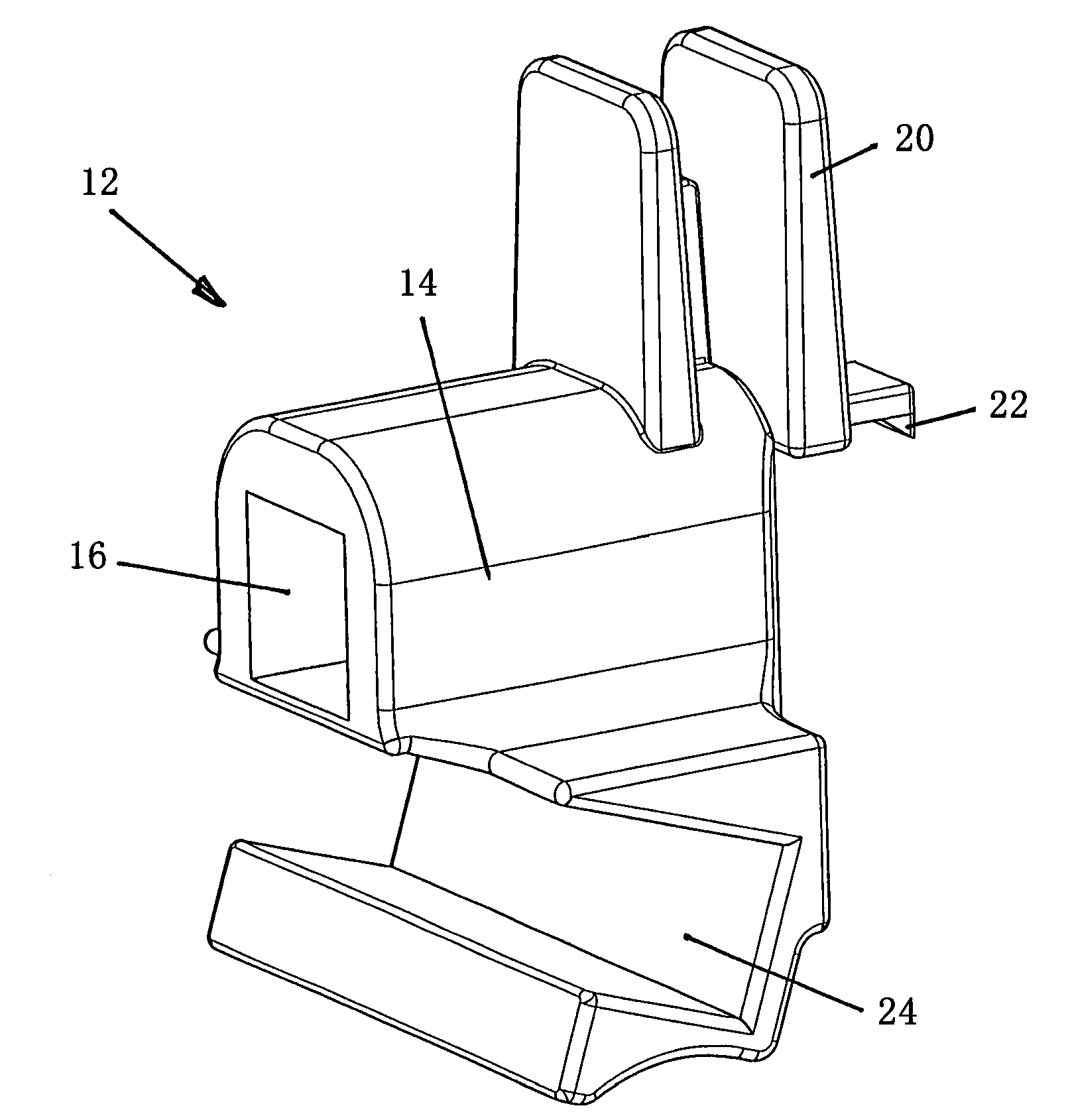 Instrument for stretching skin