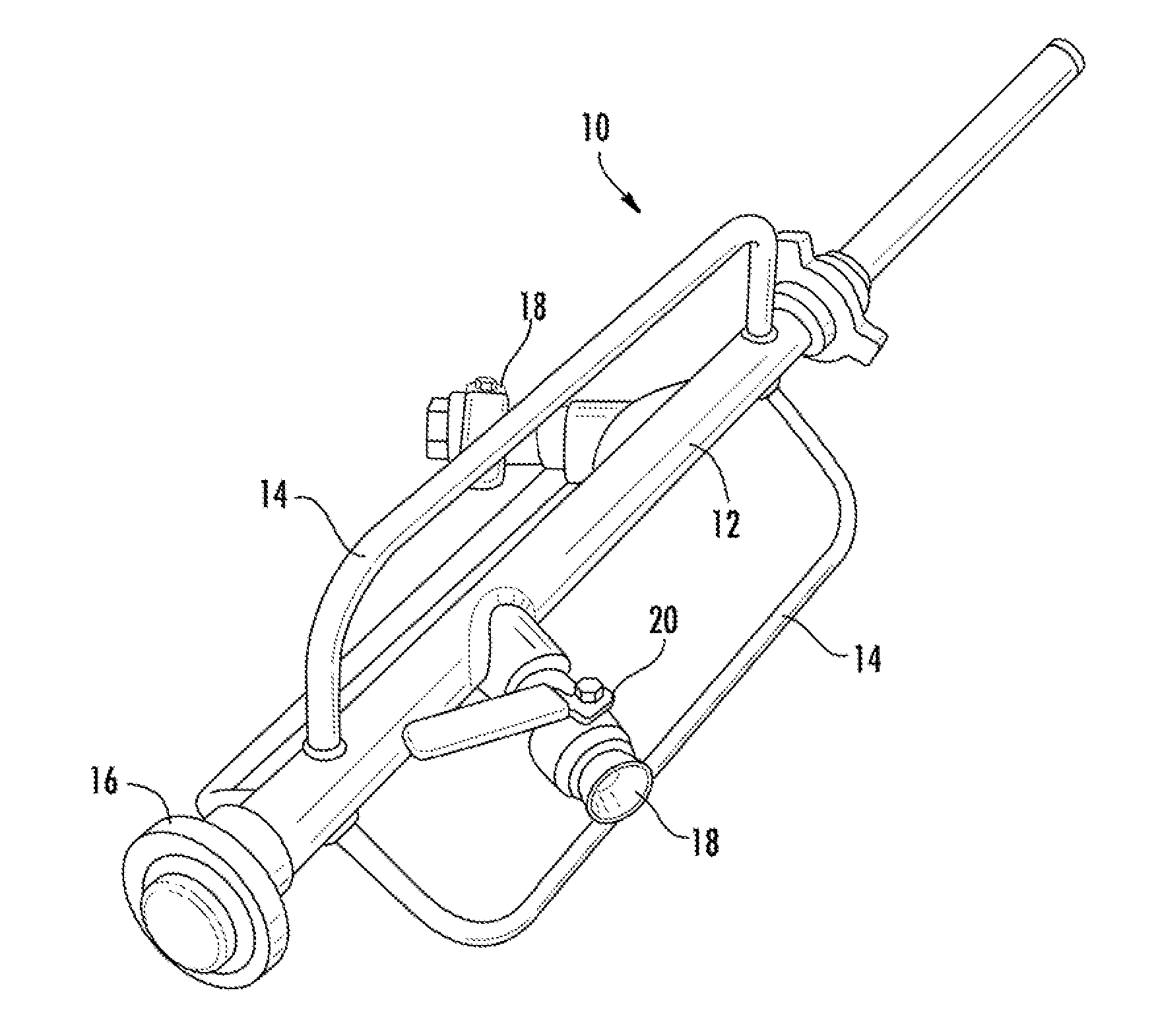 Portable firefighting agent delivery system