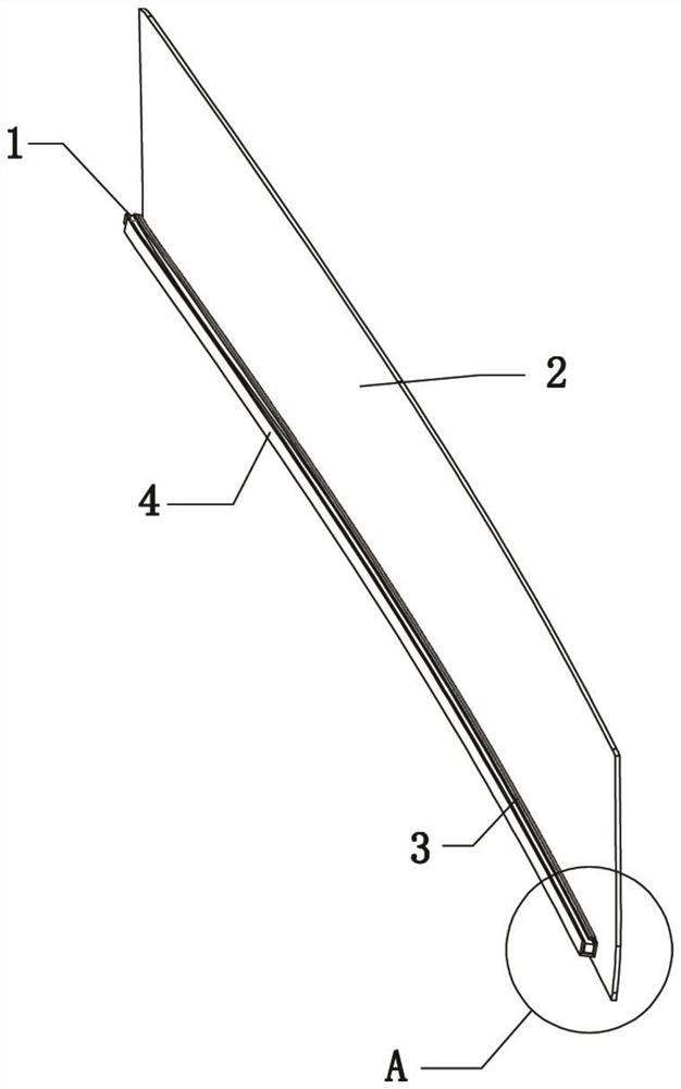 Automotive trim atmosphere lamp structure