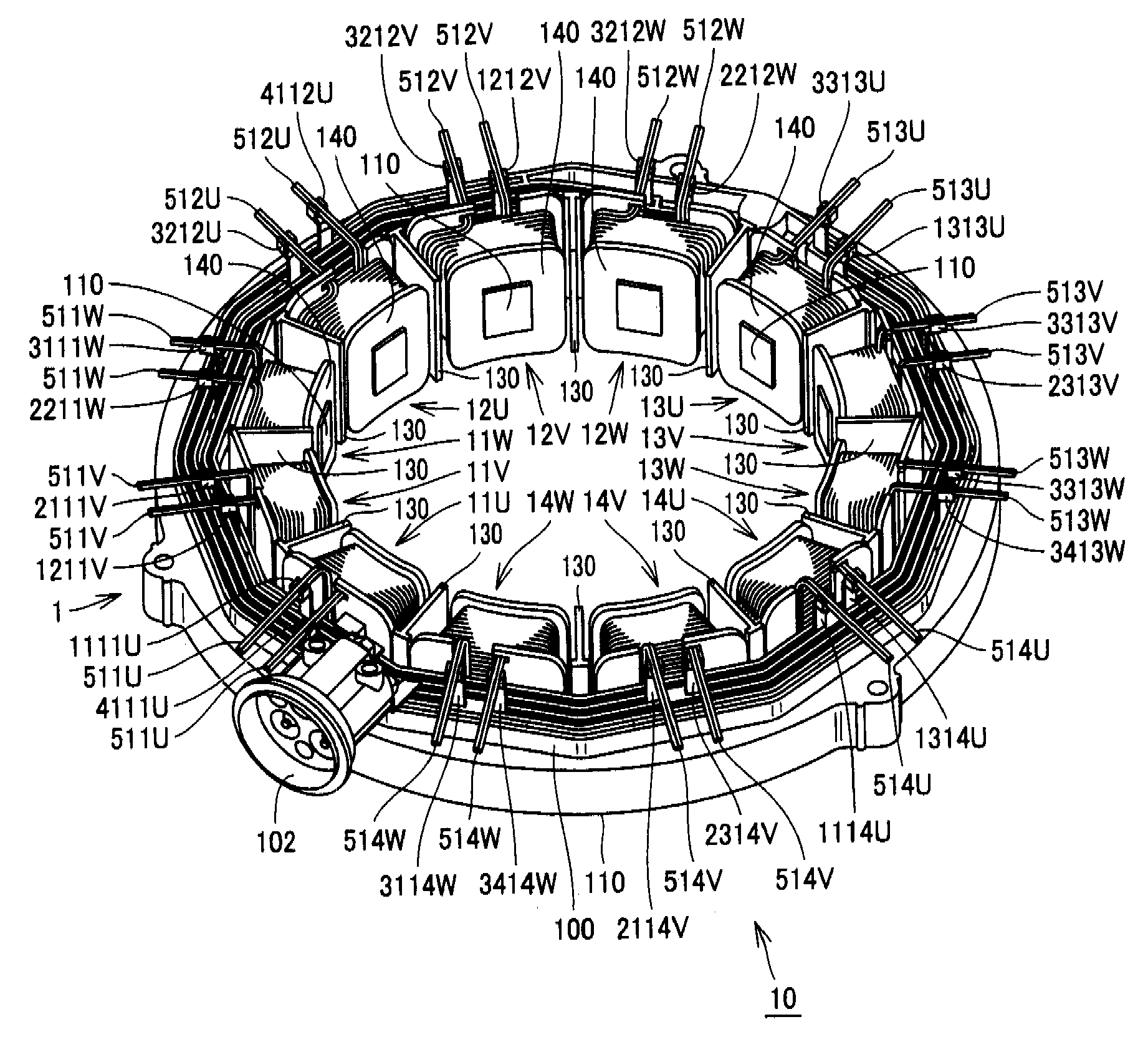 Insulator and rotating electric machine