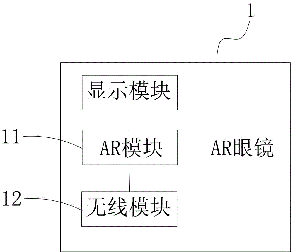 AR painting teaching device and painting teaching system thereof