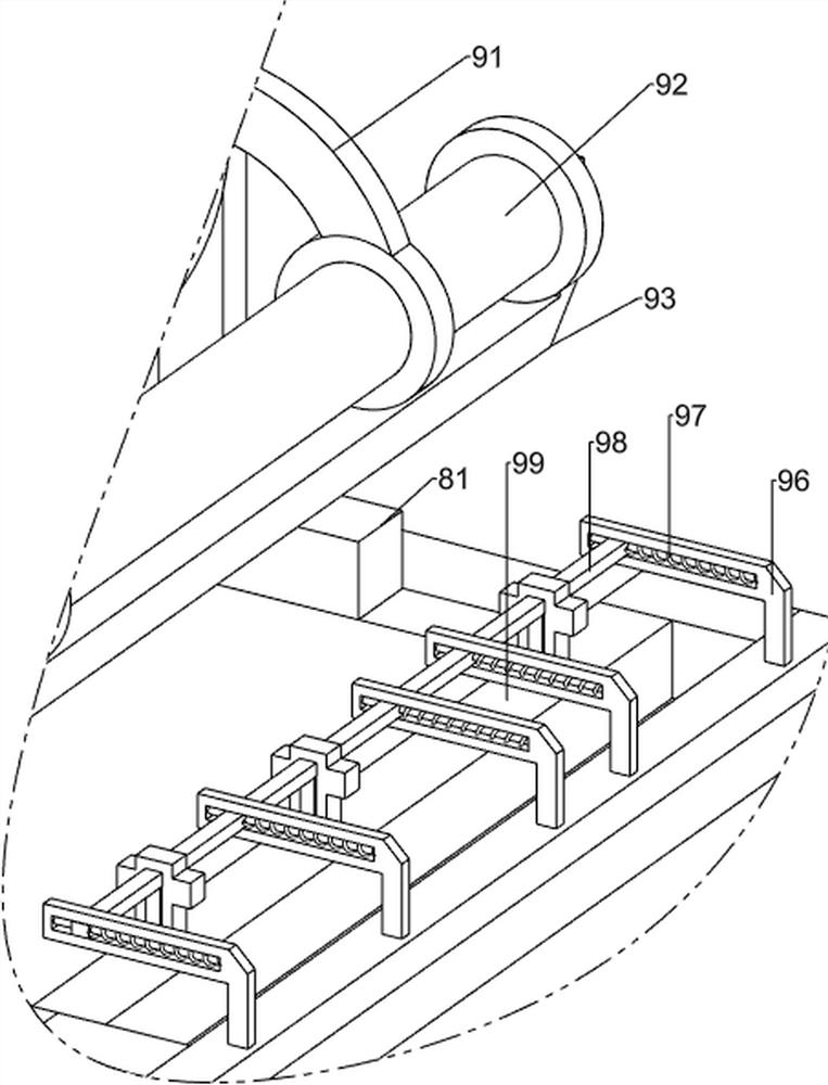 Sandy soil preliminary separation equipment for construction