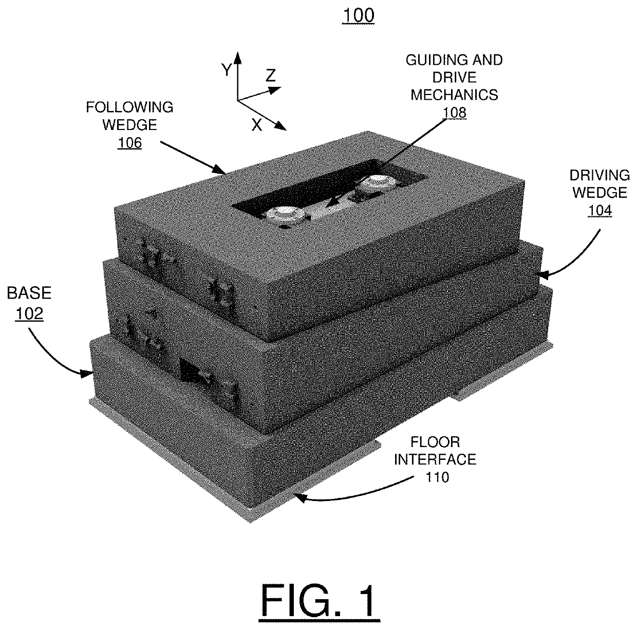 Method and apparatus for implementing ultra-high stability stages with combined degrees of freedom for multiple axes of motion