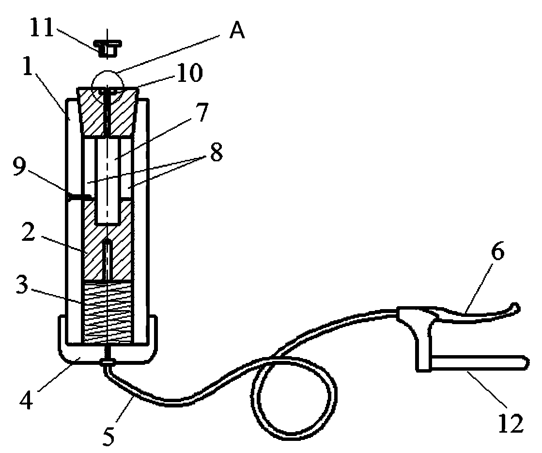 A self-locking nut closing device