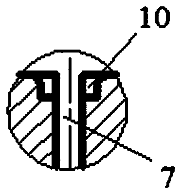 A self-locking nut closing device