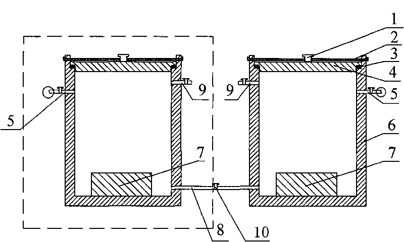 Device for detecting density of aluminum-nickel-cobalt permanent magnet alloy pressed blanks