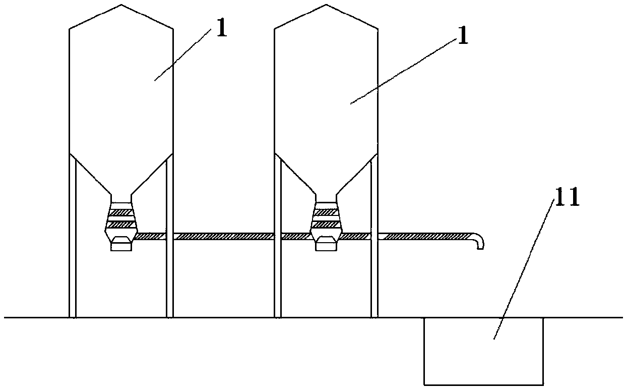 Powdered material secondary recycling technical equipment suitable for feed processing