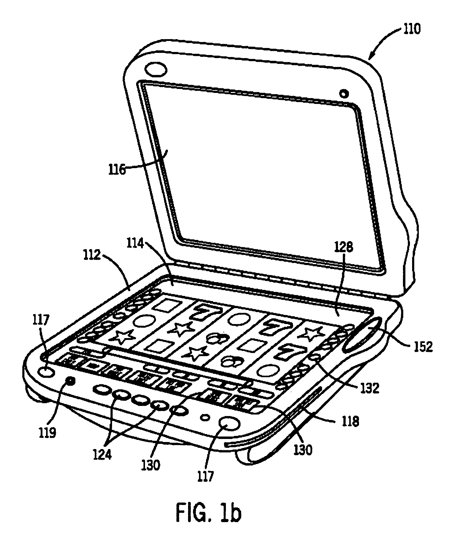 Gaming machine with separately selectable wagering games