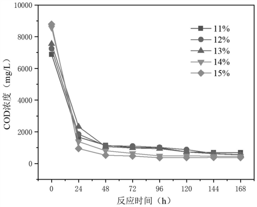 Method for preparing composite fruit and vegetable carbon source by compounding rotten fruits and vegetables and application